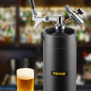 Výčepní zařízení na pivo s tlakoměrem 4l černé