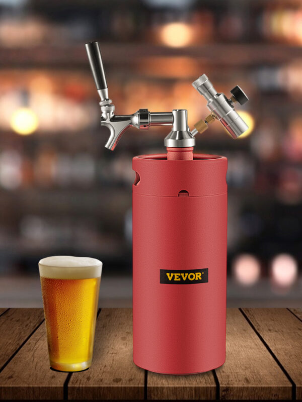 Výčepní zařízení na pivo s tlakoměrem 4l