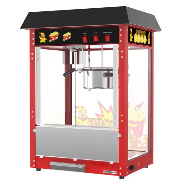 Stroj na popcorn včetně vozíku - 5 kg/h - Image 3