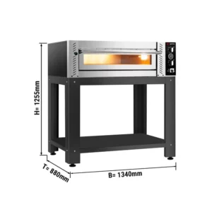 Elektrická kamna na pizzu- pizza kamna 6x 30 cm + stojan