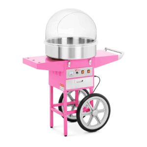 Stroj na cukrovou vatu Royal- 52 cm - 1 200 W + vozík