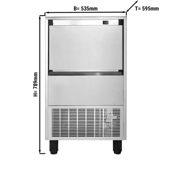 Výrobník ledu/kostky - 45 kg/ 24h GGM - Image 3