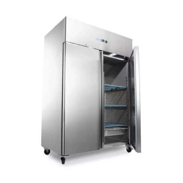 Chladnička 1200L - 6 x 2/1 GN nastavitelné police - na kolečkách - Image 3