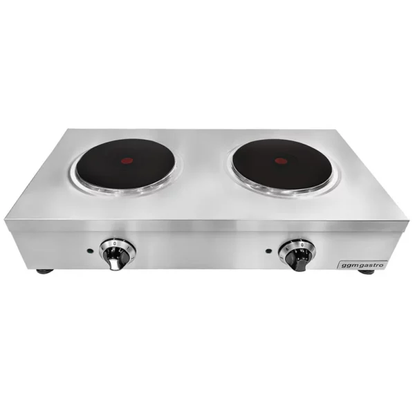 Elektrický sporák -elektrický vařič - se 2 plotýnkami - 5,2 kW