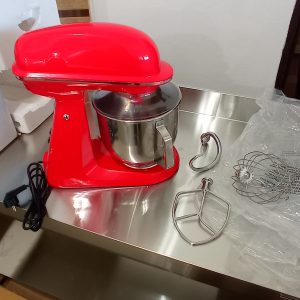 Použité-Kuchyňský robot - mixér 7 litrů - červený