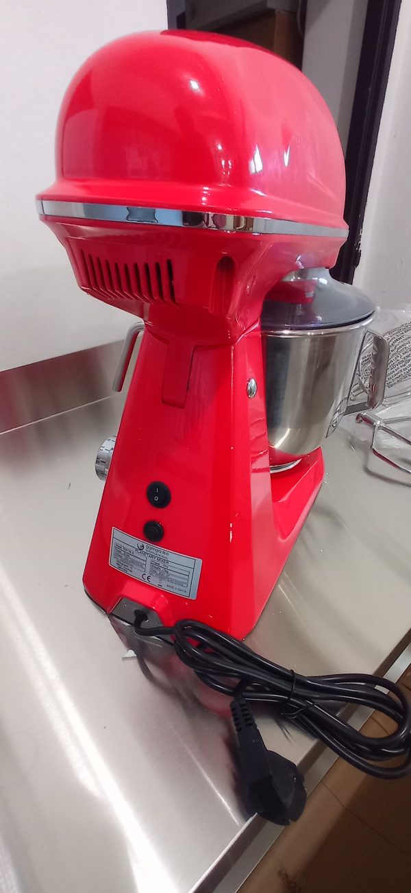 Použité-Kuchyňský robot - mixér 7 litrů - červený - Image 9