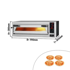Pizza kamna 4x 35 cm - s dotykovým displejem PEP44TC