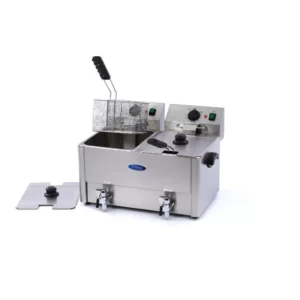 Fritéza 2x8l s kohoutkem Maxima 09300416