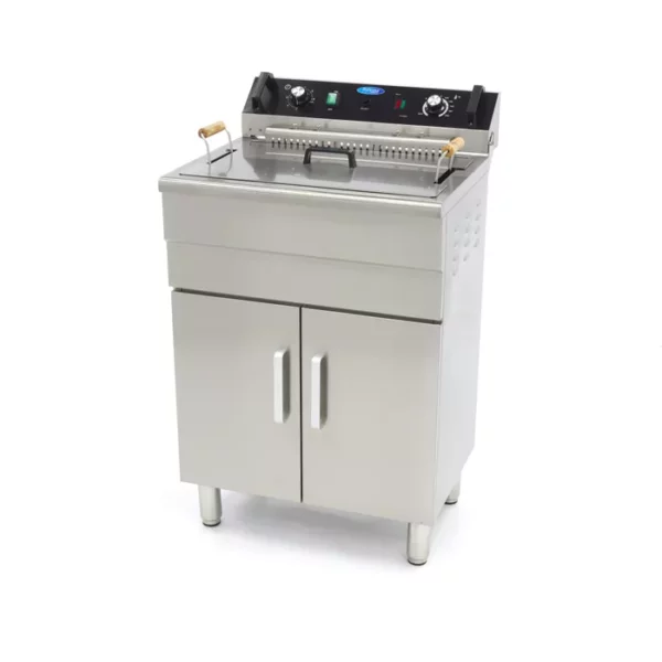 Elektrická fritéza 30 l + spodní skříňka | Maxima 09365232