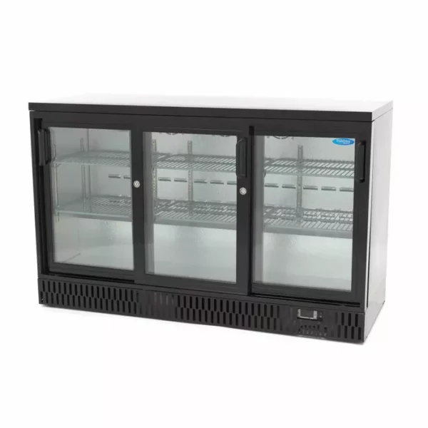 Chladnička na nápoje Deluxe 341L | Maxima 09400920 s posuvné dveře - Image 6