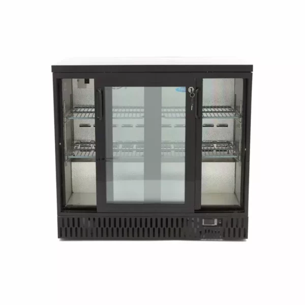 Chladnička na nápoje Deluxe 227L - posuvné dveře | Maxima 09400915 - Image 5