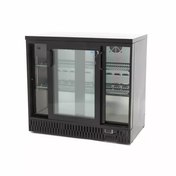 Chladnička na nápoje Deluxe 227L - posuvné dveře | Maxima 09400915