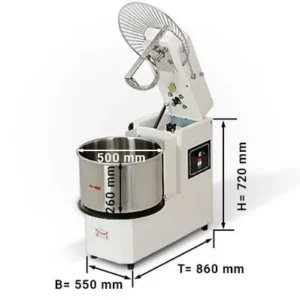 Mísič na těsto 53 litrů / 44 kg - 400 Volt /stroj na hnětení těsta -výklopné