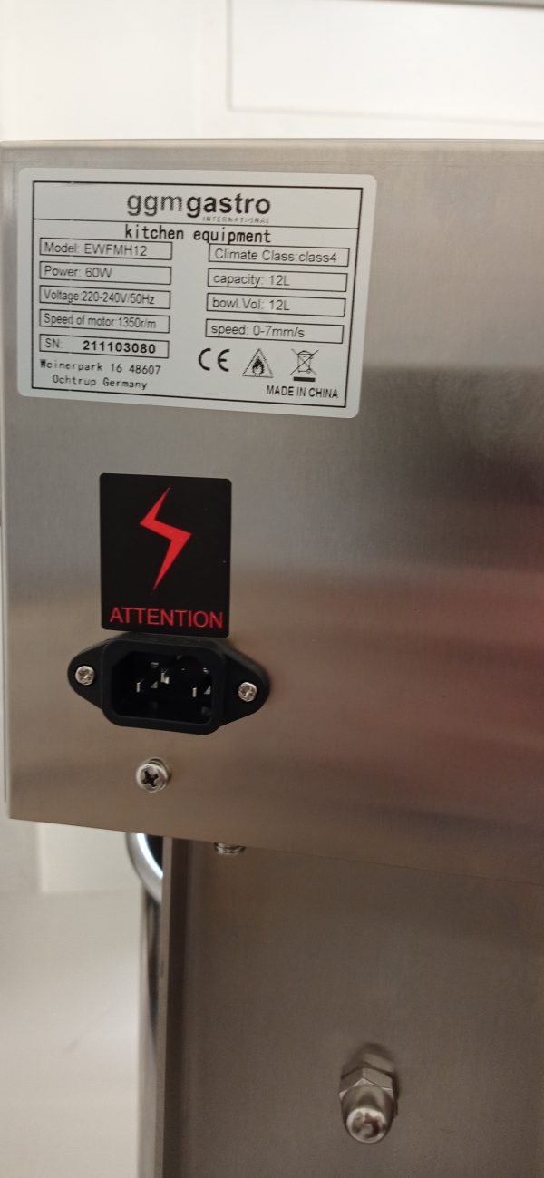 Bez krabice - Elektrická plnička klobás 12L GGM - Image 5
