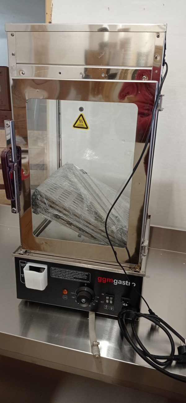 Použité - Udržovací nerezová parní vitrína 900W