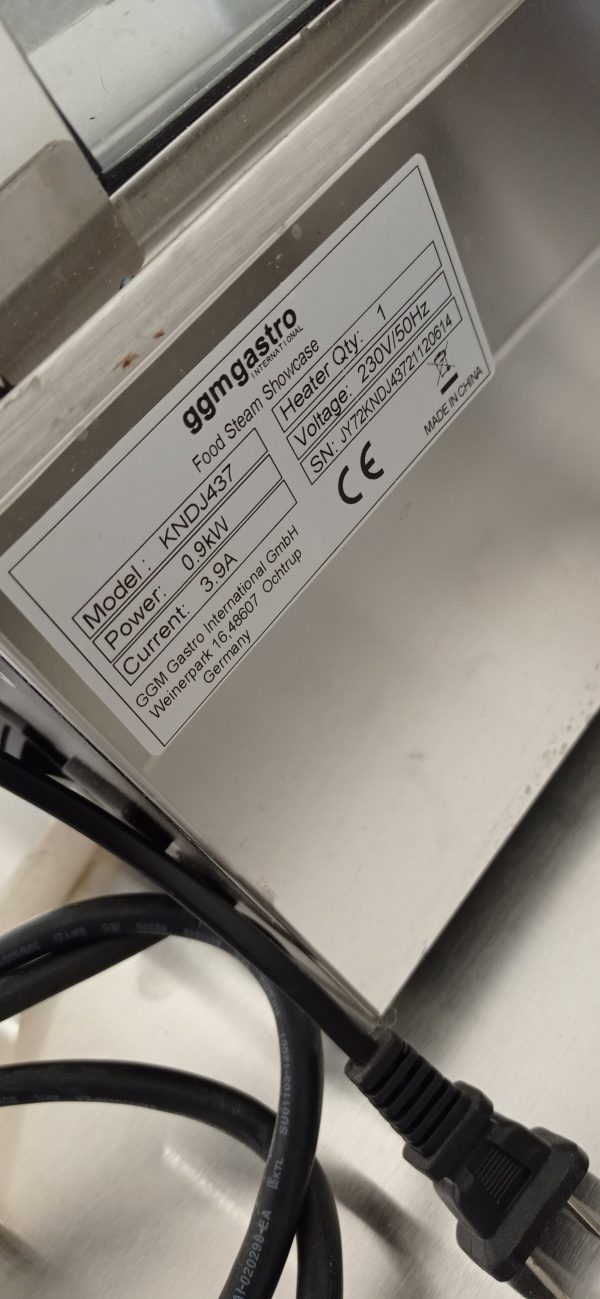 Použité - Udržovací nerezová parní vitrína 900W - Image 5