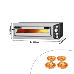Pizza kamna 4x35cm PEP44