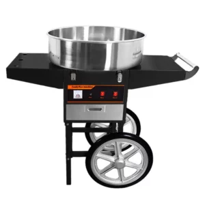 Stroj na cukrovou vatu 52cm - černý