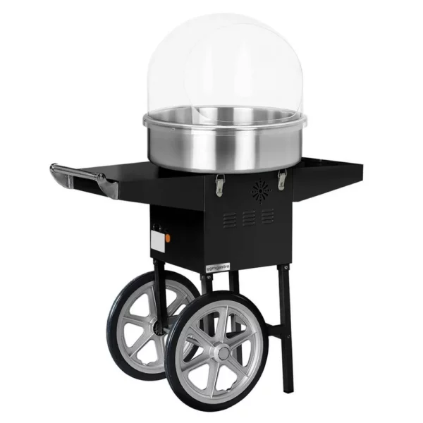 Stroj na cukrovou vatu 52cm -včetně krytu- černý - Image 9