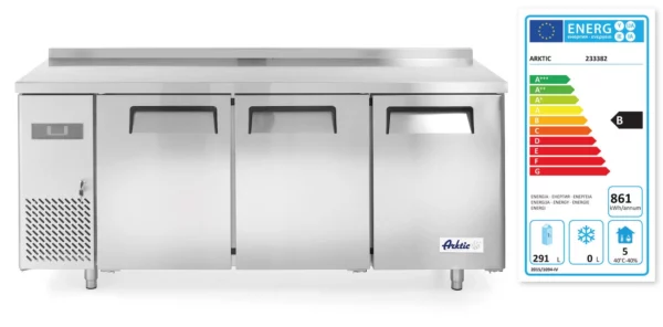 Chladící stůl 3dveřový Kitchen Line – 291 L | Arktic 233382 - Image 4