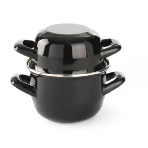 Hrnec na omáčky – s poklicí, HENDI, 0,8L, ø140x(H)150mm