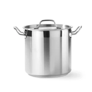 Vysoký hrnec – s poklicí, HENDI, Profi Line, 10L, ø240x(H)220mm 832400