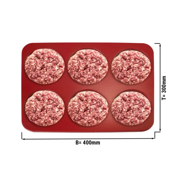 Lis na masové kuličky/hamburgery – střední Ø 12 cm - Image 4