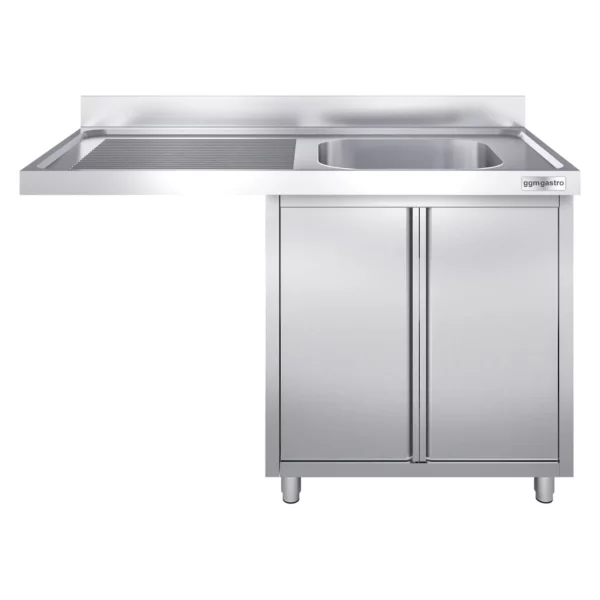 Dřezová skříňka k myčce nádobí - 1400x700mm - 1 umyvadlo vpravo Š600xH500xV300mm - Image 3
