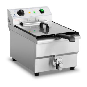 Elektrická fritéza - 16 litrů - 6 000 W - výpustný kohout Royal RCEF-16EHB