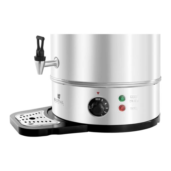 Vařič vody - 30 l - 2 500 W - odkapávací miska Royal - Image 5