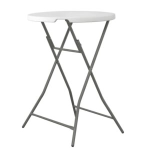 Barový skládací stůl – ø800 x 1100 mm | Hendi 810958