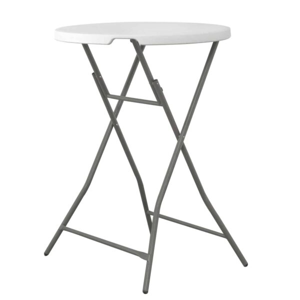 Barový skládací stůl – ø800 x 1100 mm | Hendi 810958