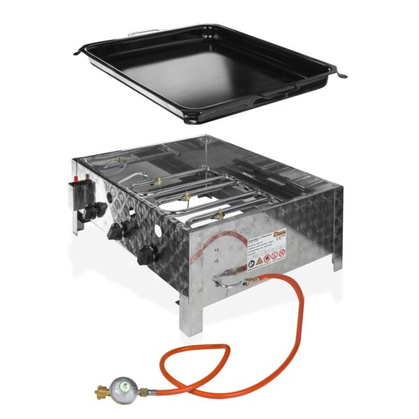 Plynový pekáč, 3 hořáky, 10 kW - Image 2