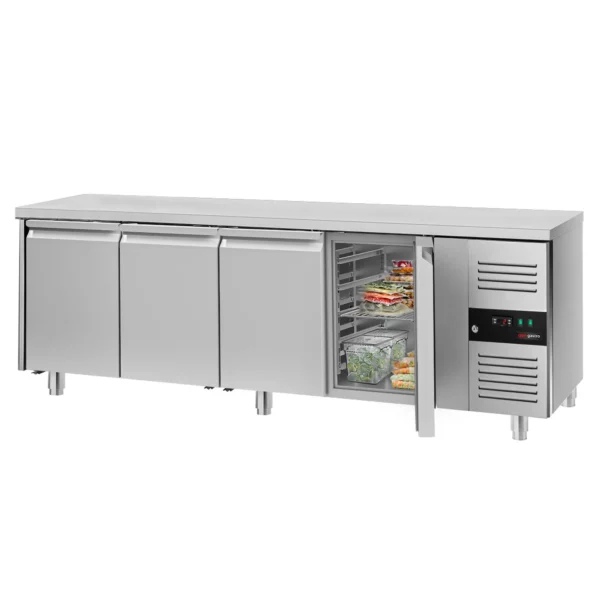 Chladící stůl ECO - 2200x700mm - 4 dveře KTS227ND#4T