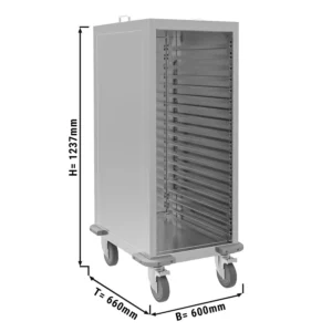 Podnosový vozík - 10x GN 2/1 nebo 20x GN 1/1