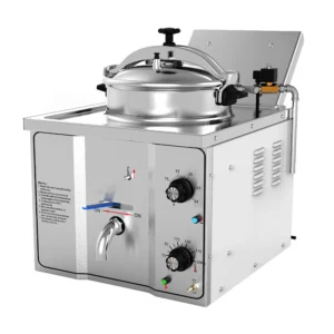 Elektrická vysokotlaká fritéza – 15 l – 3 kW | EHFMY535
