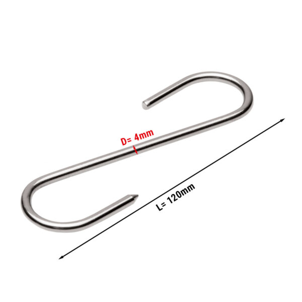 Háček na uzení masa – 12 cm - Image 2