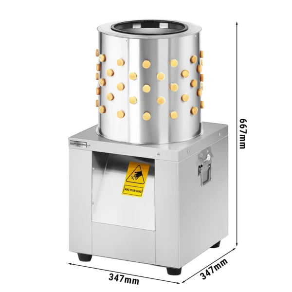 Škubačka drůbeže na křepelky – 150 W - Image 6