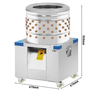 Škubačka drůbeže na kuřata – 1500 W – 5-6 kuřat/min. GRMWX184