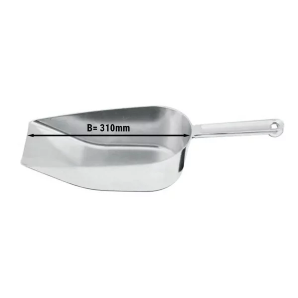 Odměrka -Lopatka hliníková 450gr. 310 mm