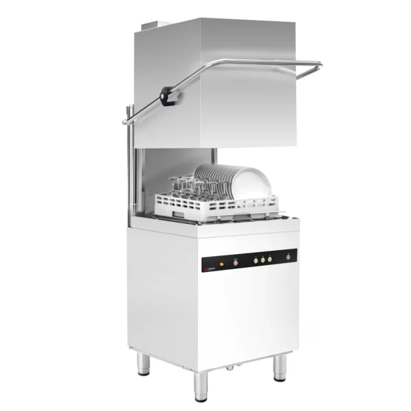 Dvouplášťová myčka nádobí - 3,9 kW - s čistícím prostředkem, oplachovým prostředkem a odtokovým čerpadlem (Kopie) - Image 5