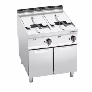 Elektrická dvojitá fritéza - 22+22 litrů - 44 kW