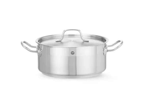 Hrnec nízký s poklicí Ø 240 mm 4,8 l | Hendi 830406