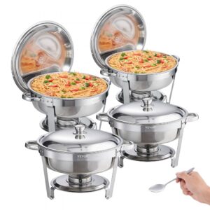 Chafing set 4 ks / 4x 5,38l