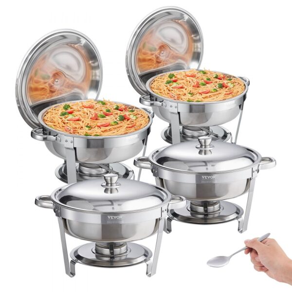 Chafing set 4 ks / 4x 5,38l