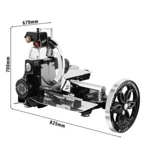 BERKEL | Setrvačníkový stroj B114 - Čepel: Ø 319mm - Černá