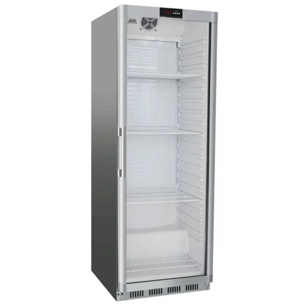 Chladnička PREMIUM - 400 litrů - s 1 skleněnými dvířky - Image 3