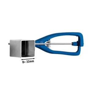 Naběračka na zmrzlinu čtvercová 1/30 litru 32x 32 mm