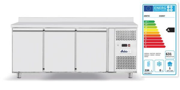 Chladící stůl - 3dveřový - 300 W | Arktic 232057 - Image 2