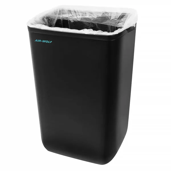 AIR WOLF | Odpadkový koš s kapotou - 23 litrů - ABS plast - antracit - Image 4